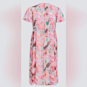 TORRID Pastel Tie Dye Chiffon Kimono Sz 1